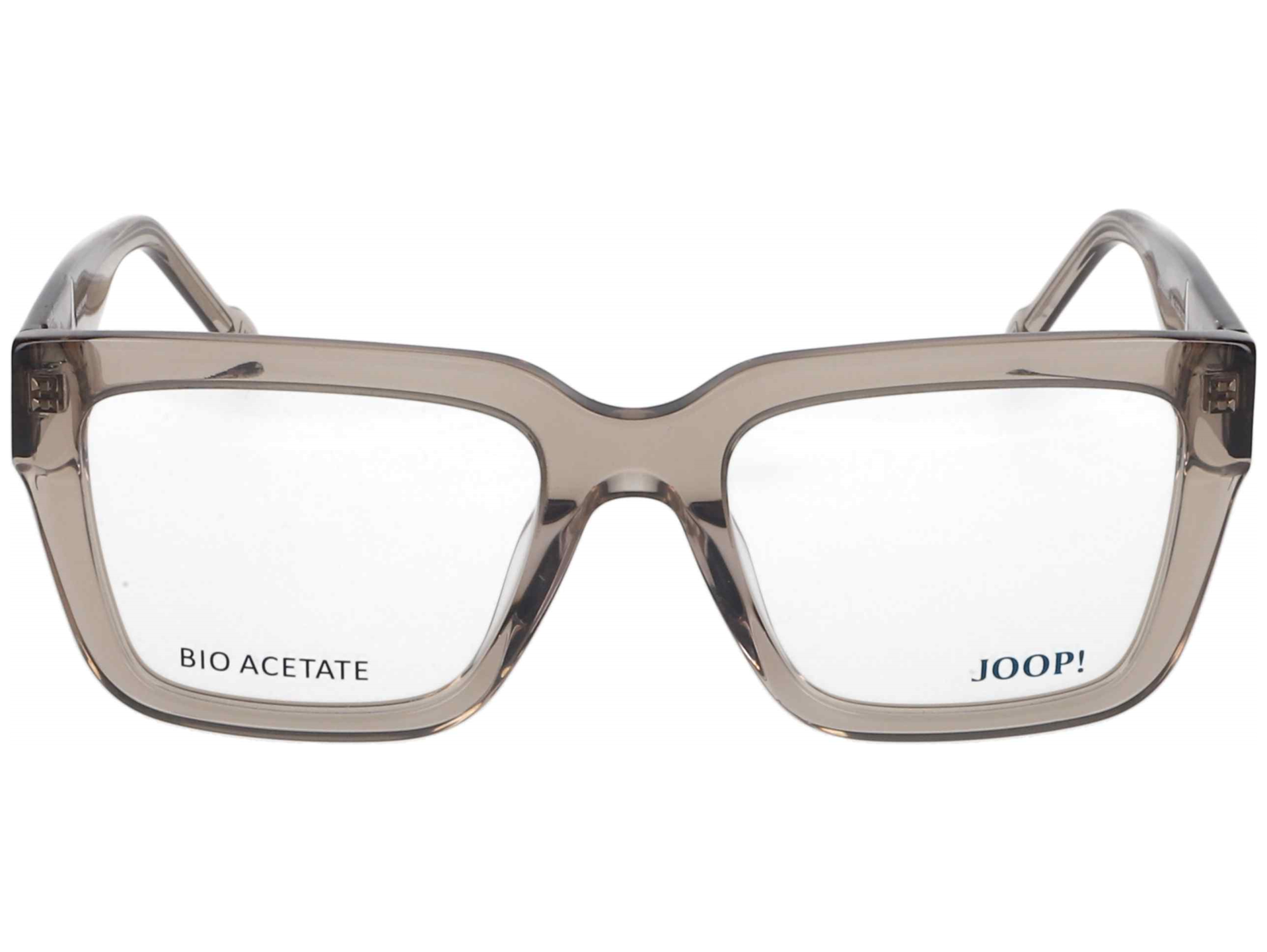 Das Bild zeigt die Brille 1226 2163 der Marke Joop in grau transparent frontal von vorne.